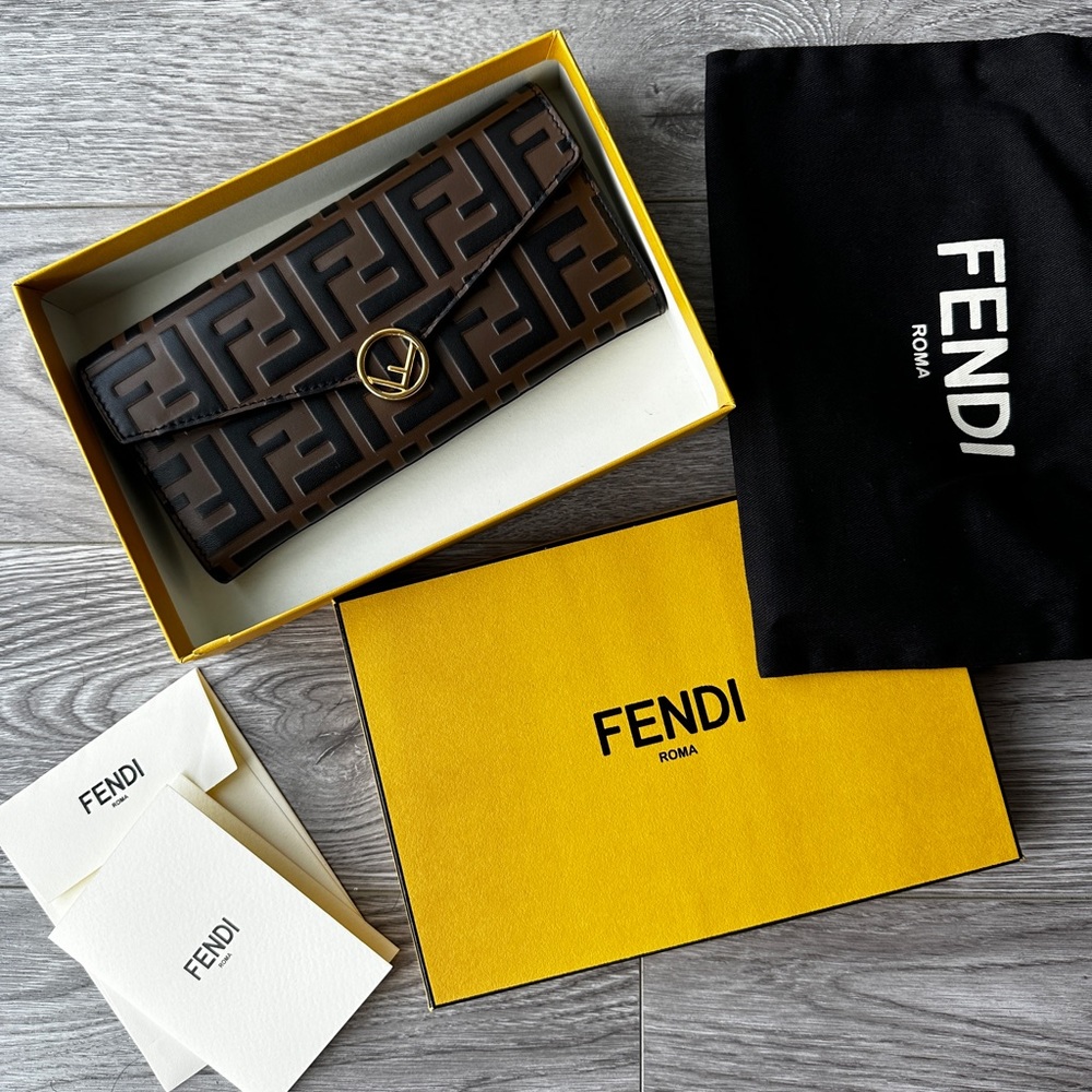 Authentic Fendi Continental wallet